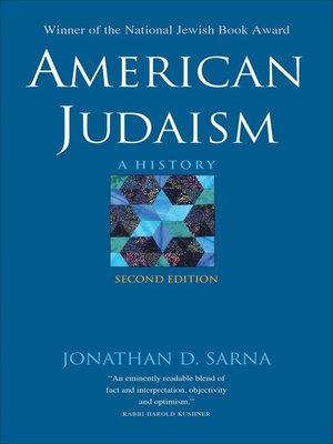 cover image of American Judaism